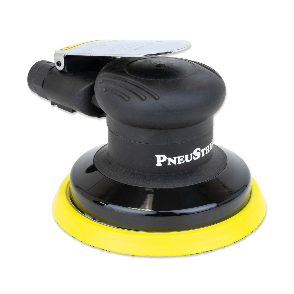 PneuStream Palm Style Air Random Orbital Sander - 3/16" Orbit