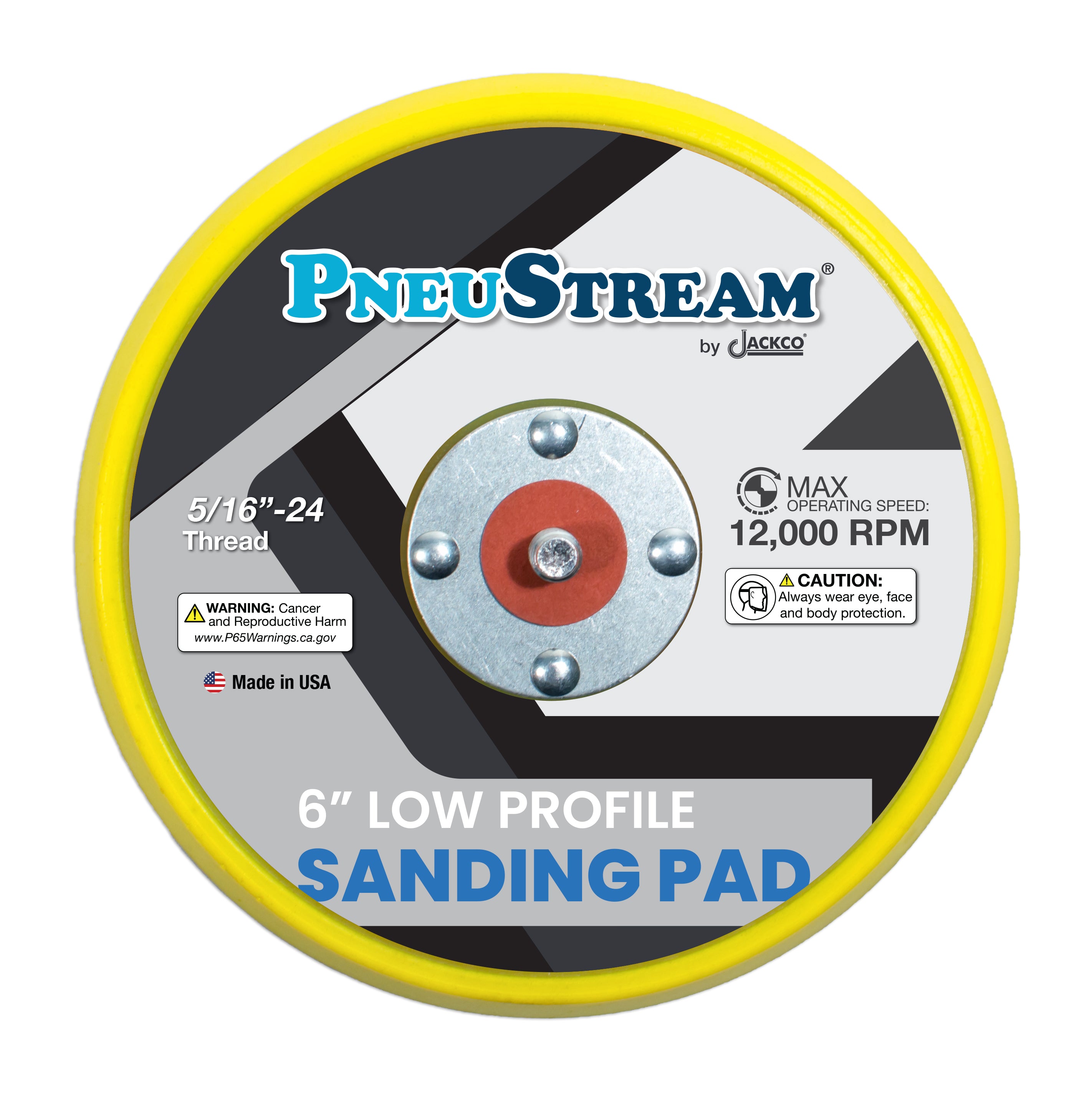 PneuStream 5" / 6" Backup Pads