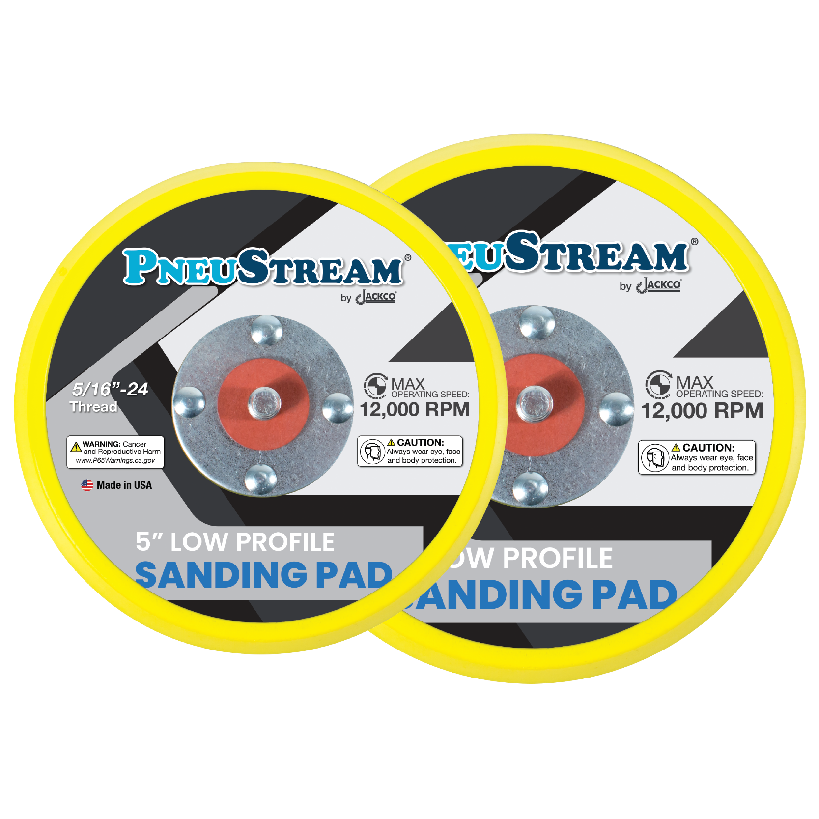 PneuStream 5" / 6" Backup Pads
